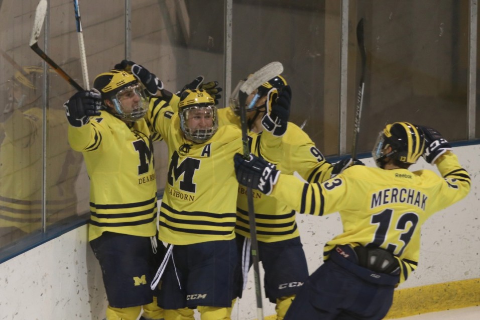 Groat's Hat Trick Leads Wolverines to Homecoming Win