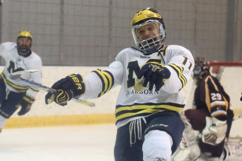 Second Period Flurry Lifts Wolverines
