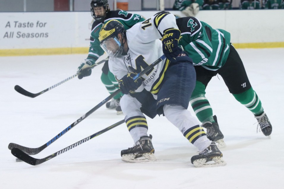 Wolverines open GLCHL series with win over EMU