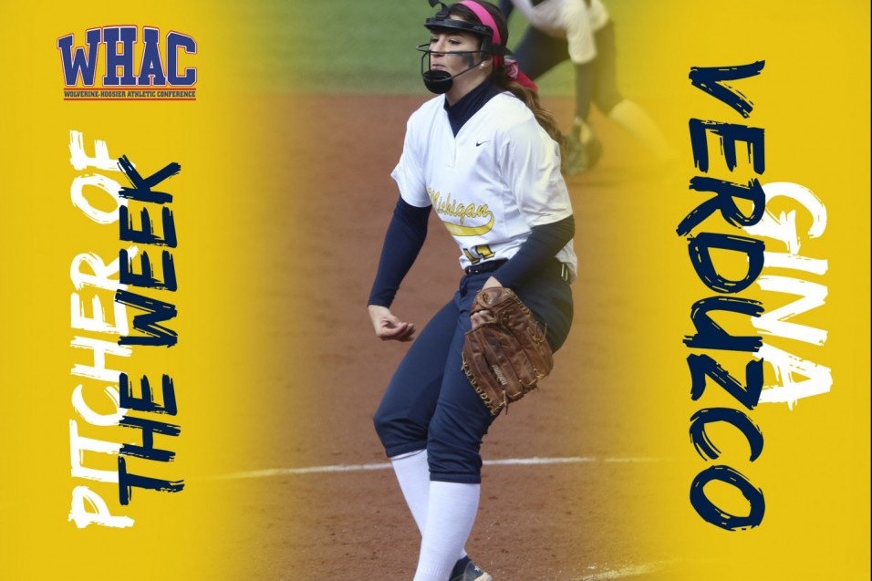 Verduzco claims WHAC Pitcher of the Week honor