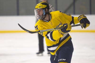 Adam Groat, one of the team's top defensive players, was named captain of the Wolverines.