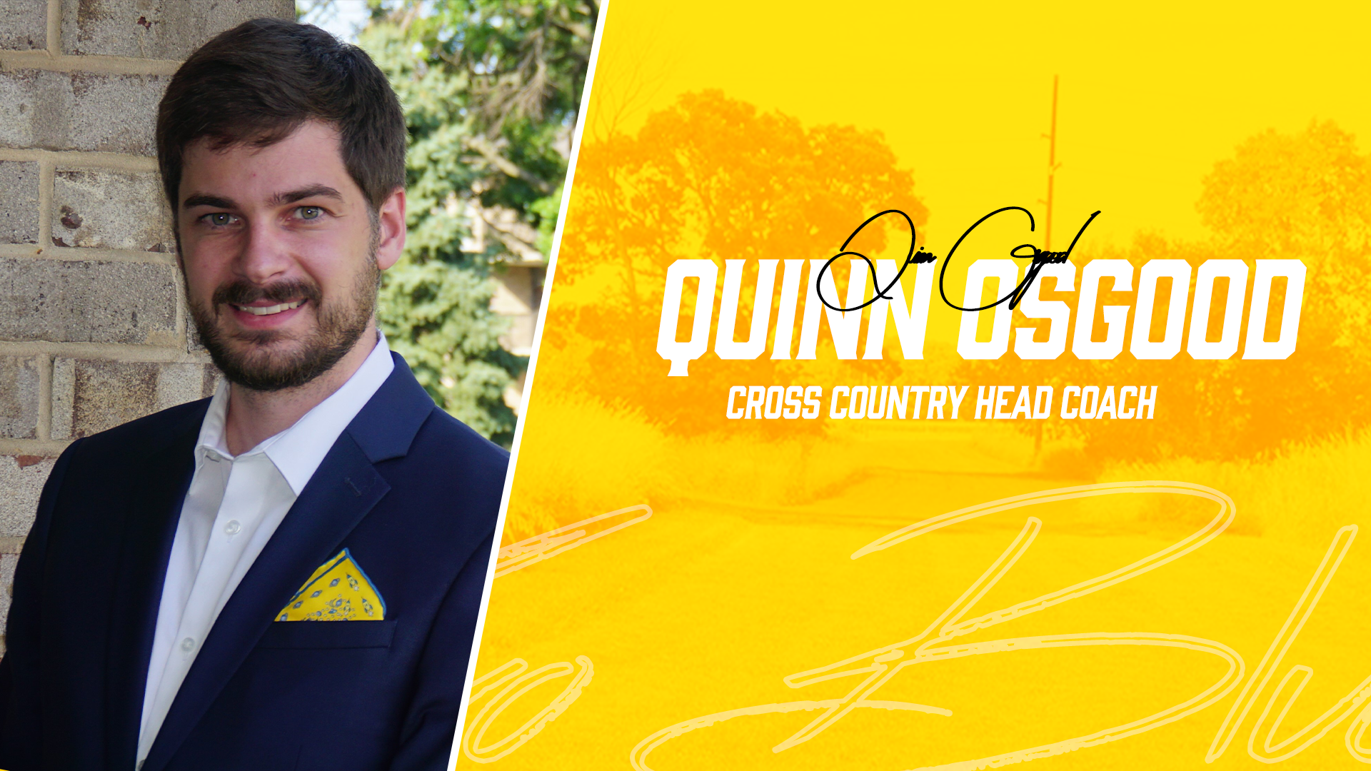 Quinn Osgood Returns as UM-Dearborn Cross Country Head Coach
