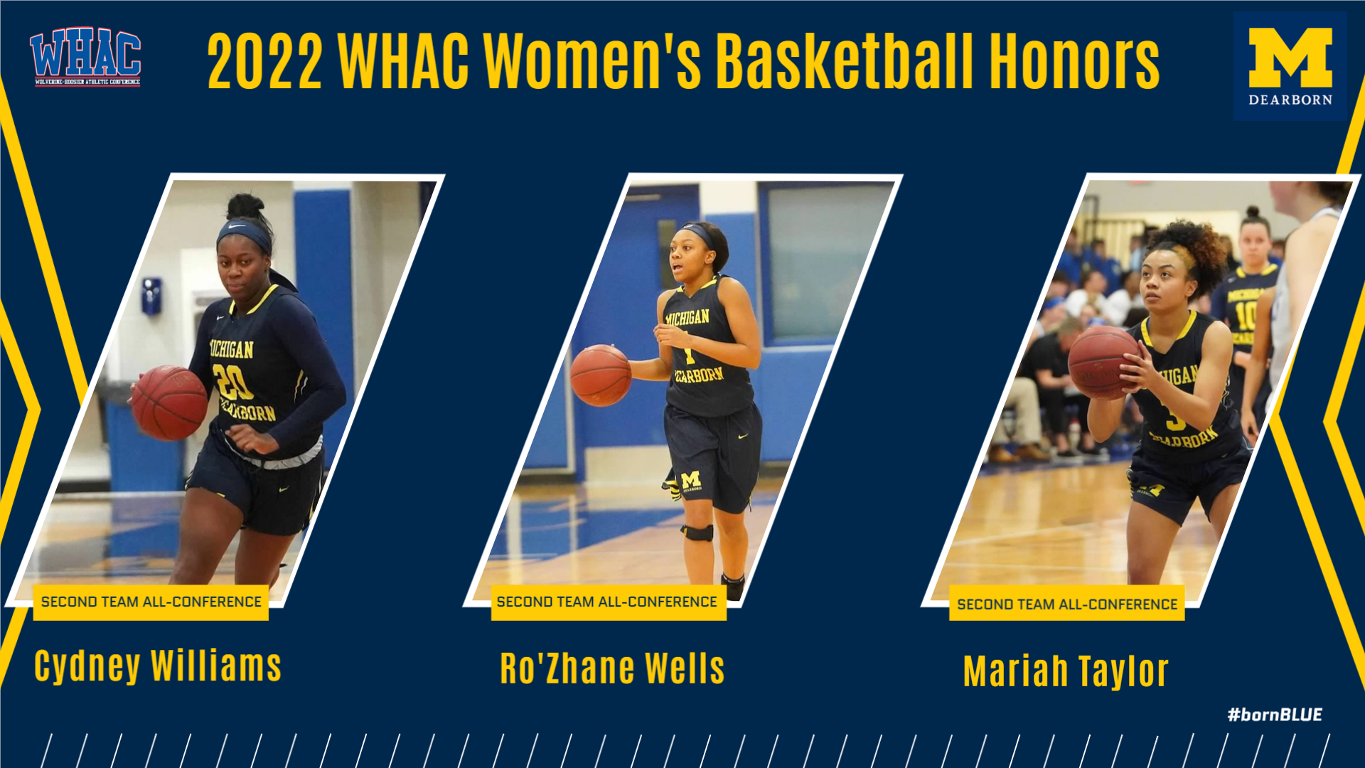 Wells, Williams, and Taylor highlight WHAC award winners
