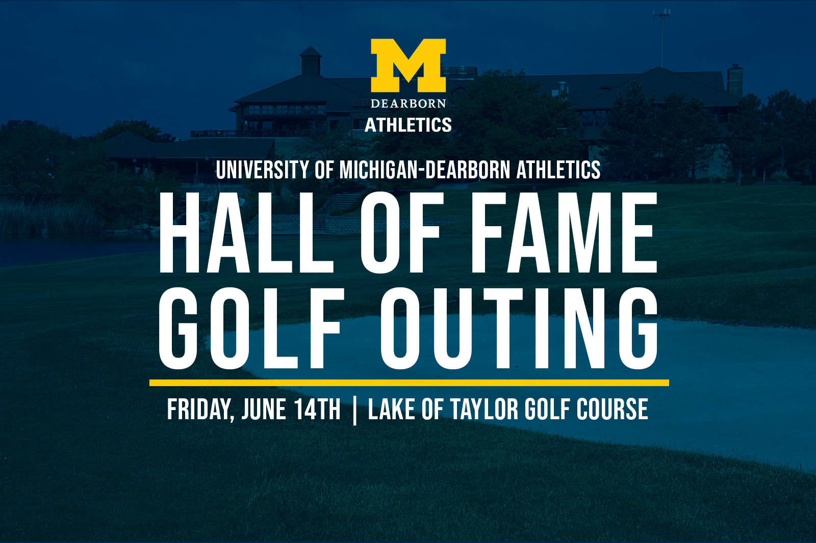 UM-Dearborn Athletics Set To Host Annual Hall of Fame Golf Outing