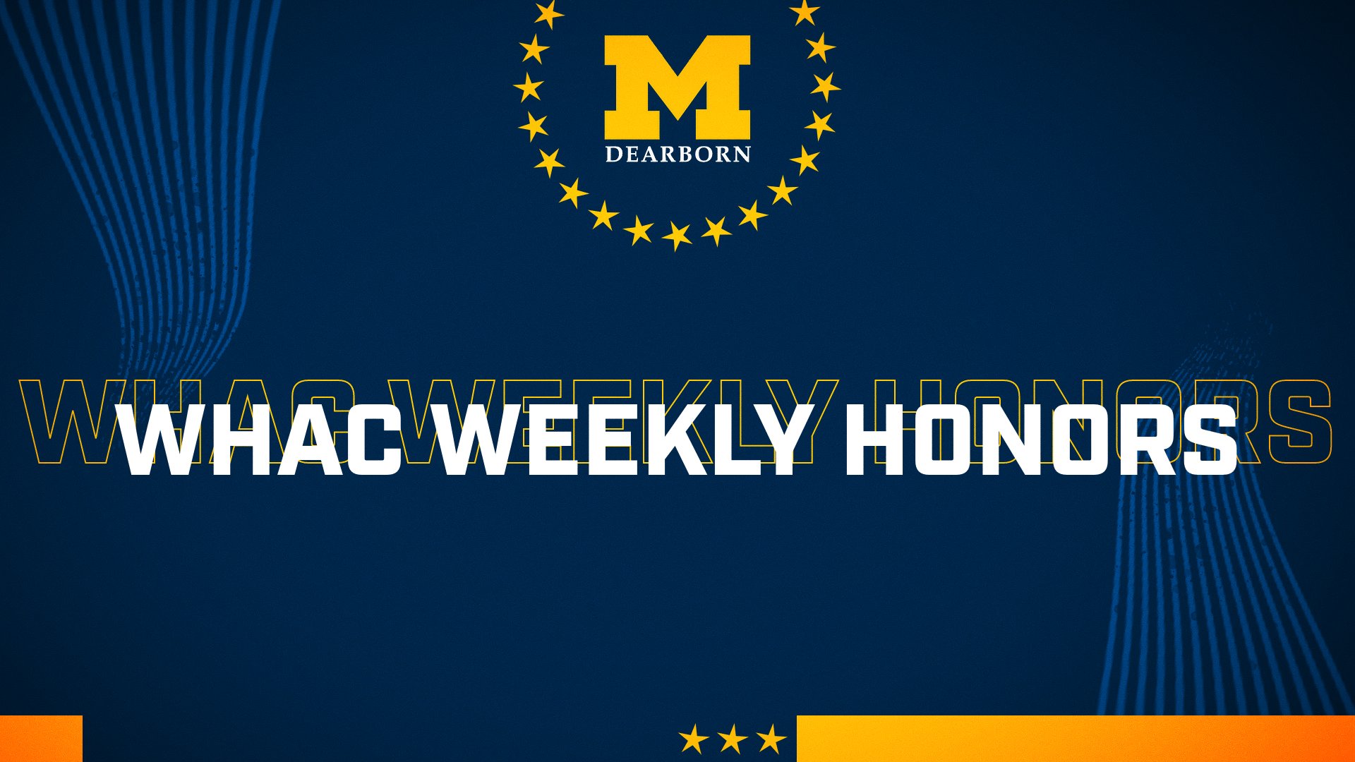 Three Wolverines Earn WHAC Player of the Week Honors