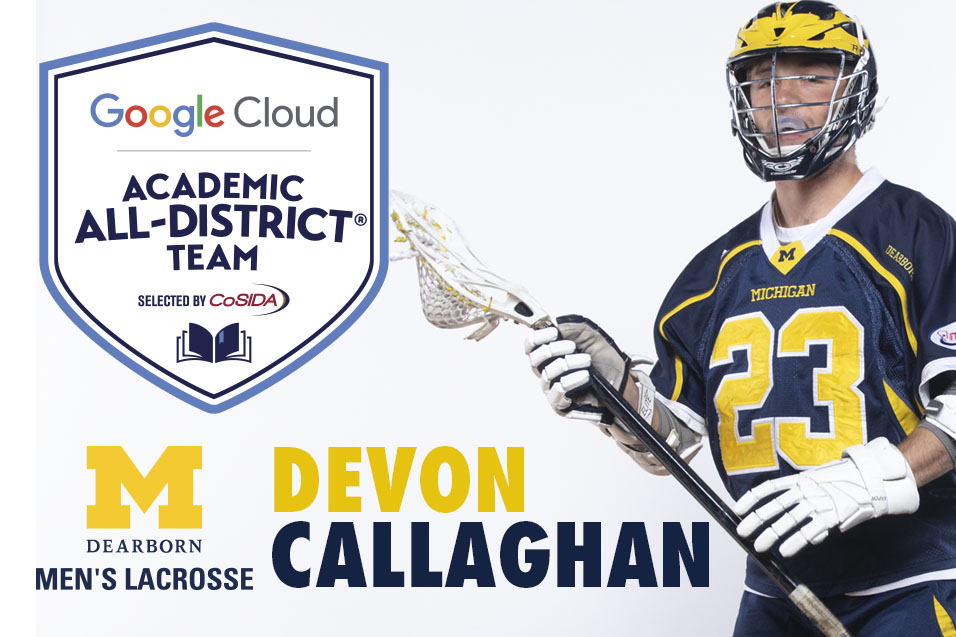 Callaghan named to CoSIDA Academic All-District Team