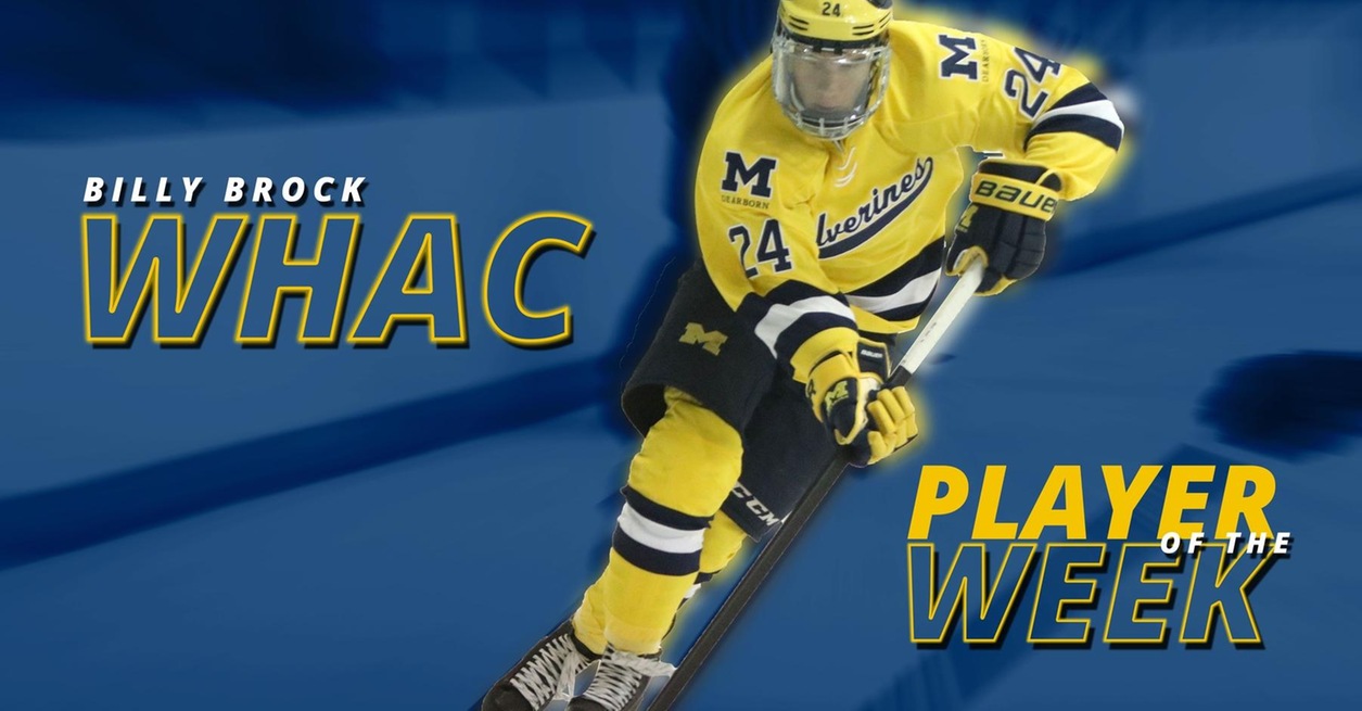 Brock named WHAC Player of the Week