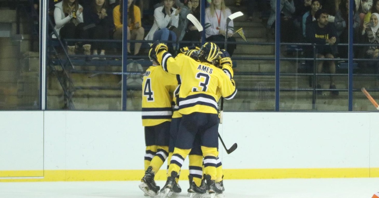 Wolverines hold on for 4-3 win on Homecoming