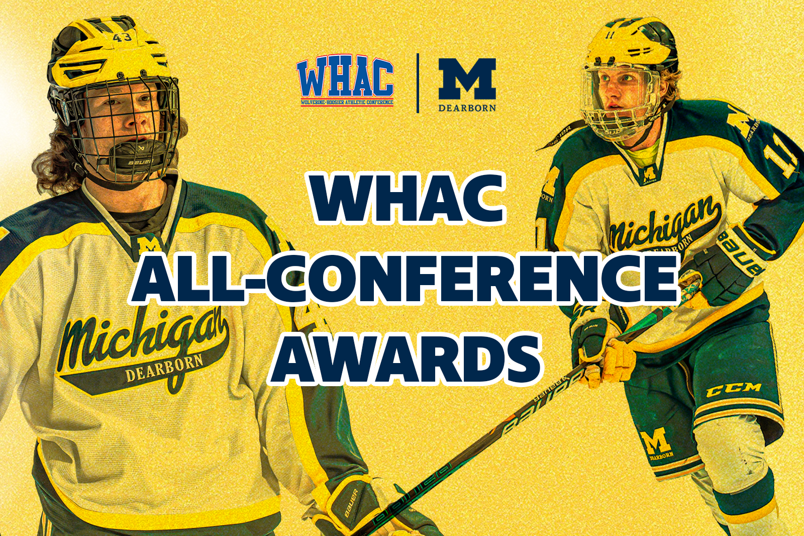 Byrd Wins Player of the Year, Two Wolverines Highlight WHAC Hockey Honors