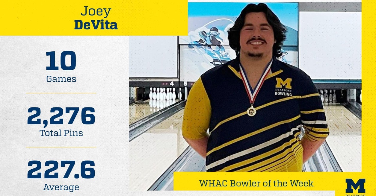 DeVita Wins Back-to-Back Bowler of the Week Awards
