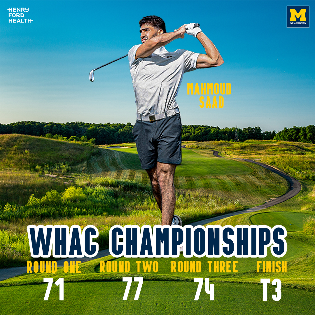Saad Cards a 74 on Day Two to secure Top-3 Finish at WHAC Championships
