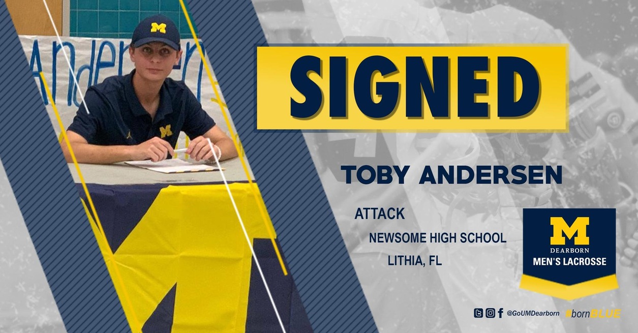 Florida native Andersen signs with Men's Lacrosse Class of 2020