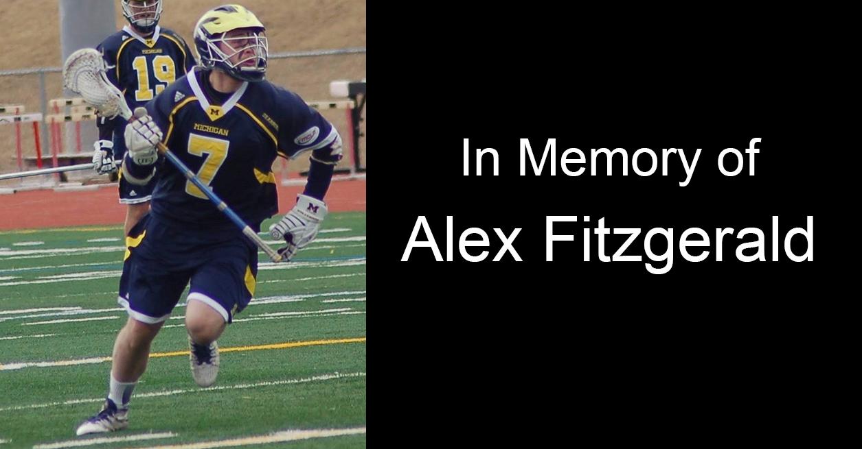Wolverines mourn loss of former lacrosse student-athlete Alex Fitzgerald
