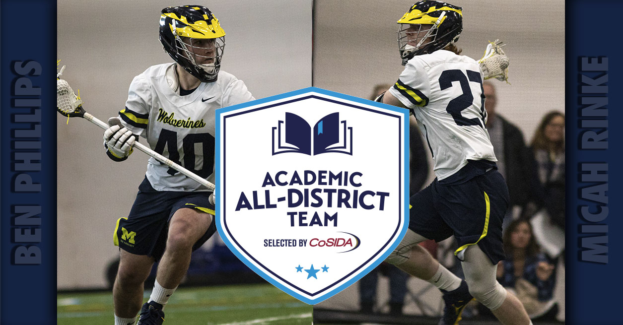 Two Wolverines named to CoSIDA All-District Team