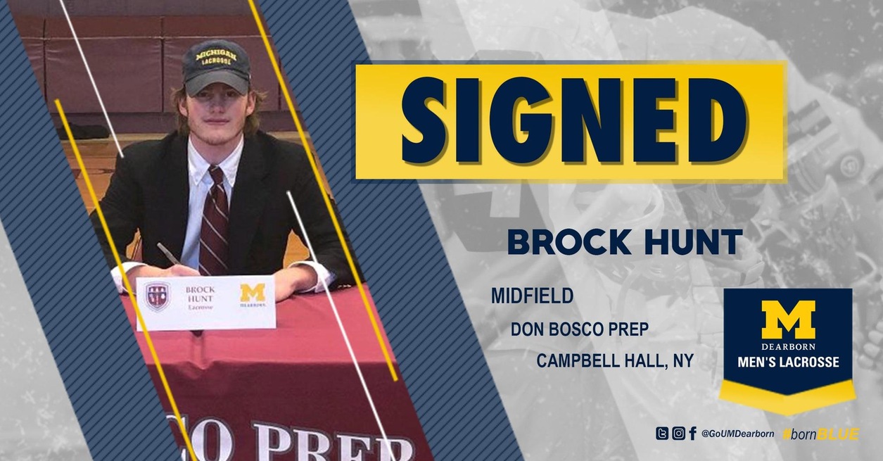 Brock Hunt from New York signs with Wolverine Lacrosse