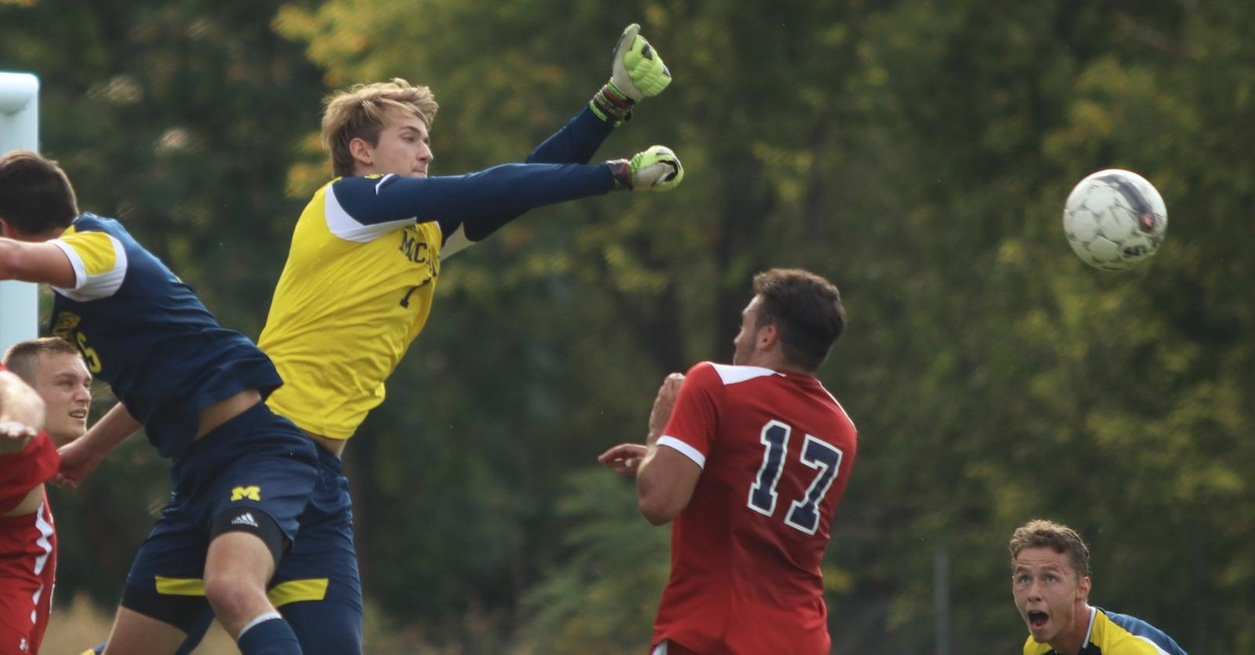 CLEARY TOPS MEN'S SOCCER 3-0 IN HOWELL