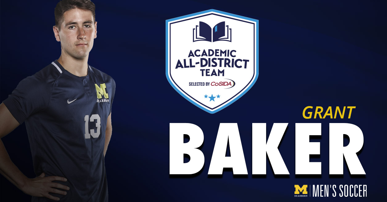 Grant Baker named to CoSIDA Academic All-District Team