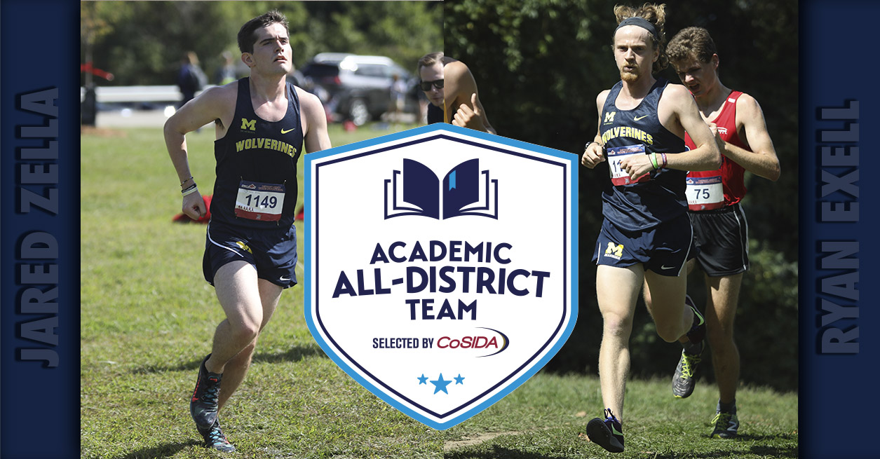 Exell, Zella named to CoSIDA All-District