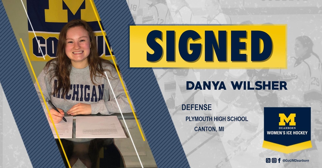 Danya Wilsher signs with Wolverine Ice Hockey