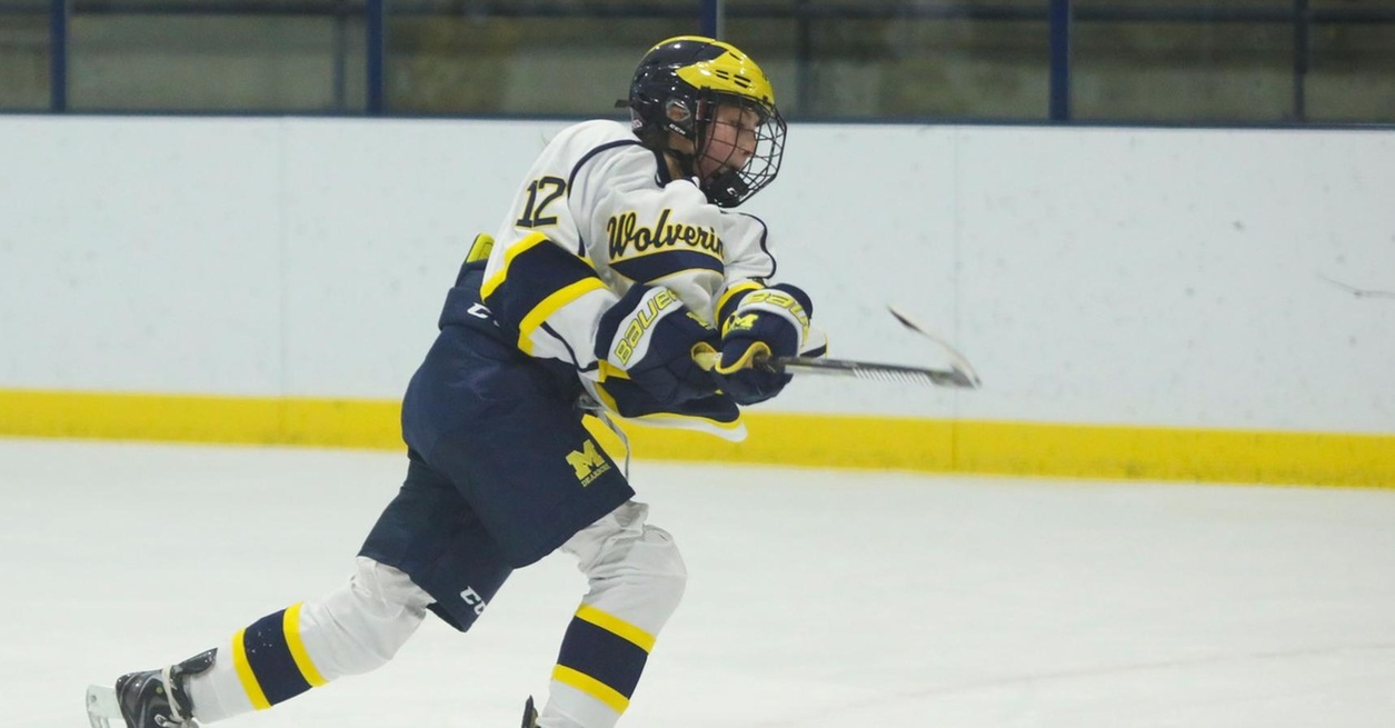 Three 2nd period goals lift Wolverines to 5-2 win