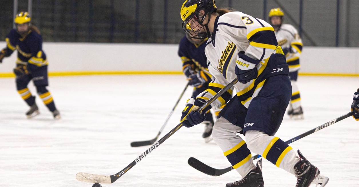 Maguire hat trick leads No. 2 Wolverines at Sault