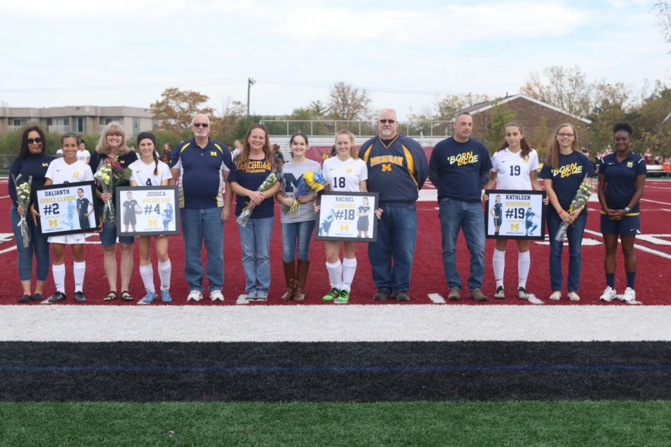 WOLVERINES HONOR FOUR ON SENIOR DAY AGAINST ROCHESTER