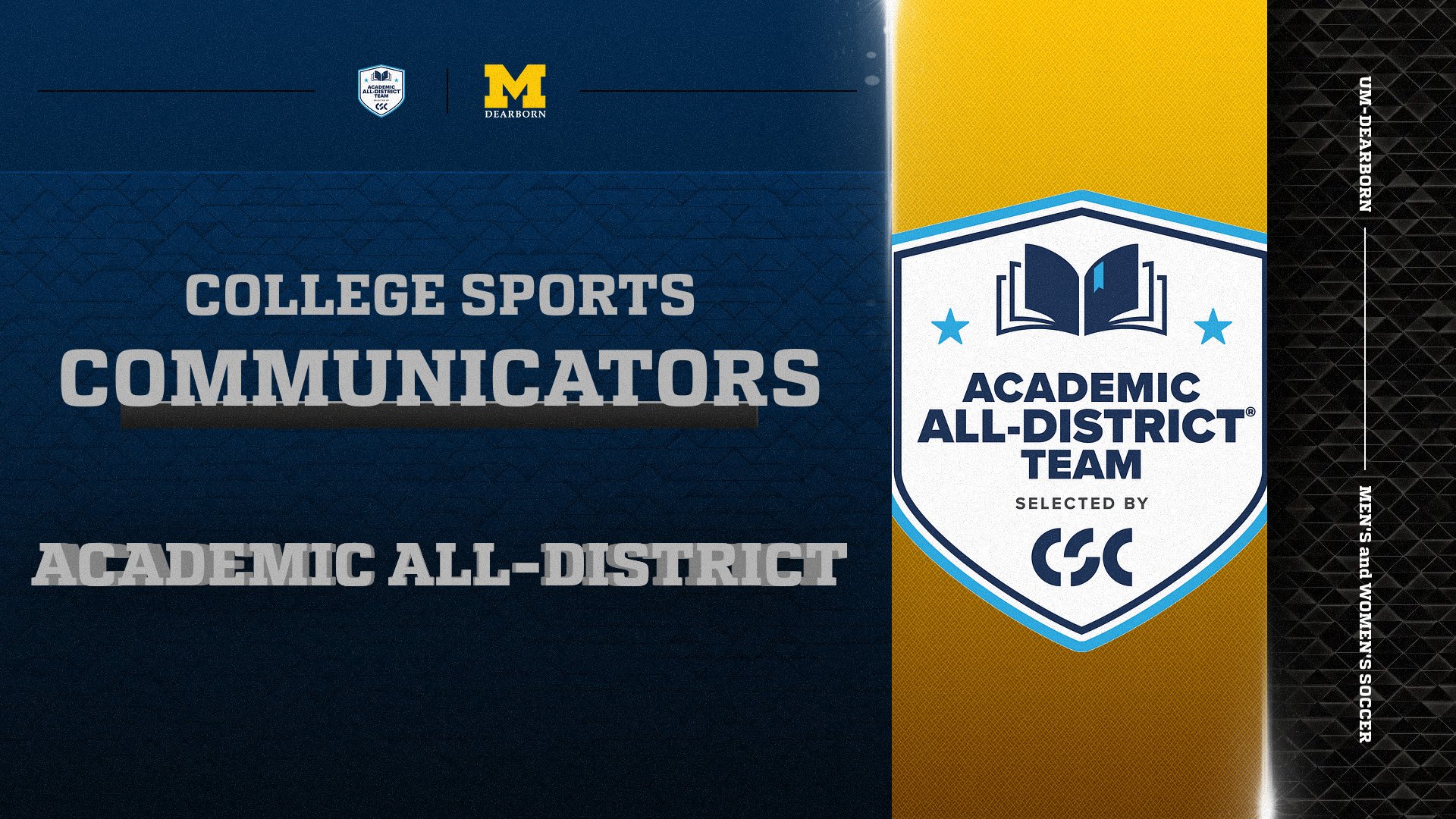 Seven Wolverines Tabbed to CSC Academic All-District Teams
