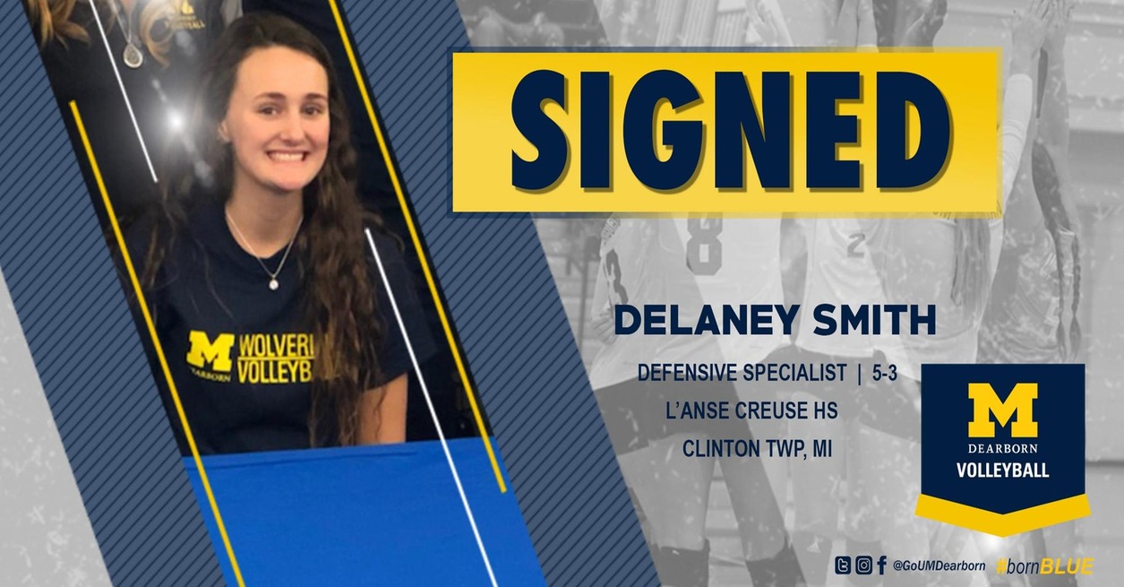 UM-Dearborn Volleyball welcomes Delaney Smith