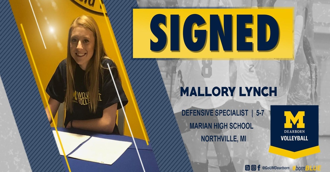 Lynch signs with UM-Dearborn Volleyball