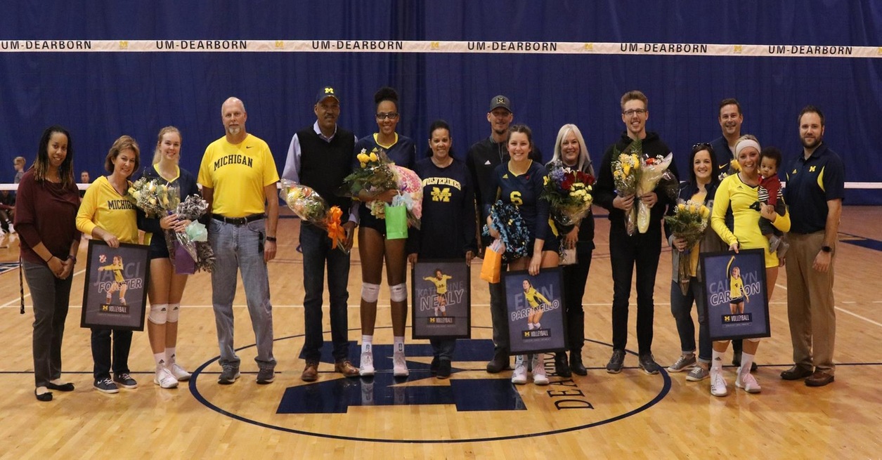 Wolverines honor four on Senior Day
