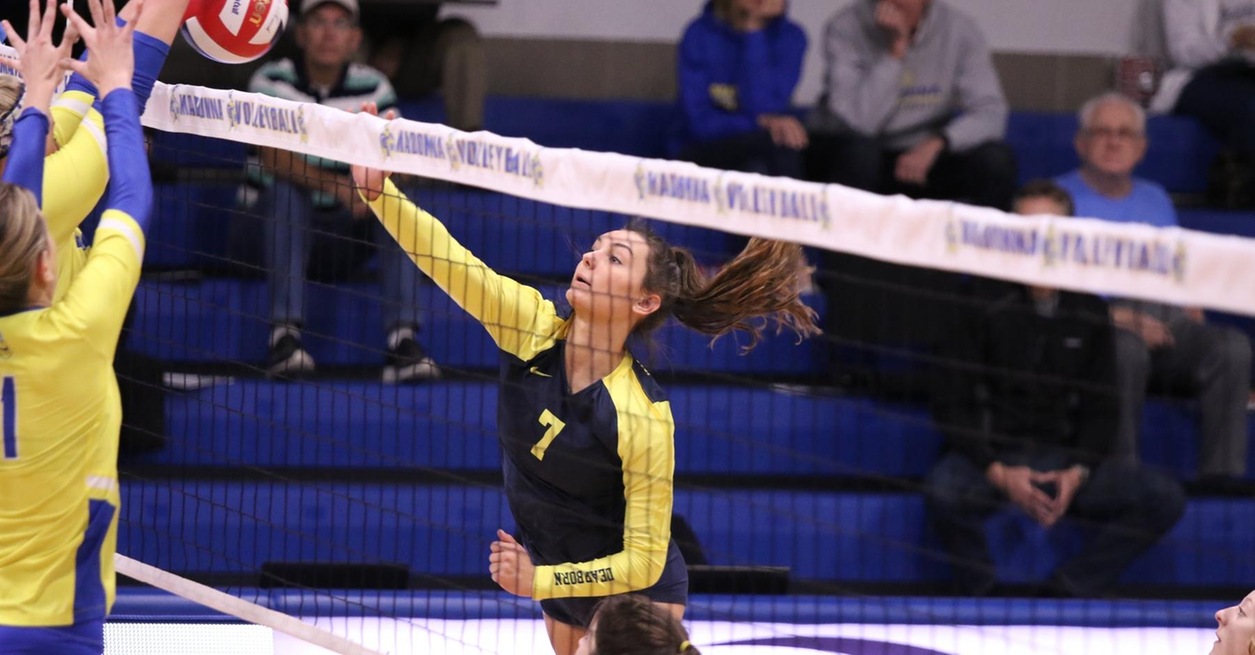 Wolverines fall in three at Madonna
