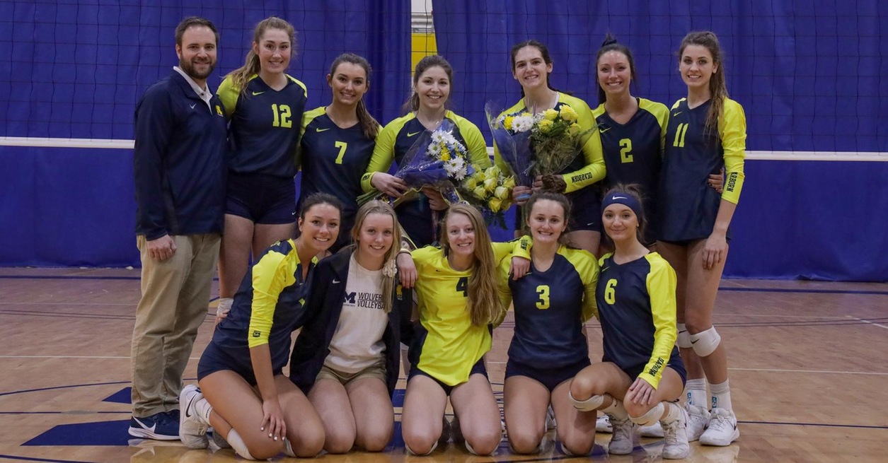 Wolverines close 2019 with sweep of Warriors