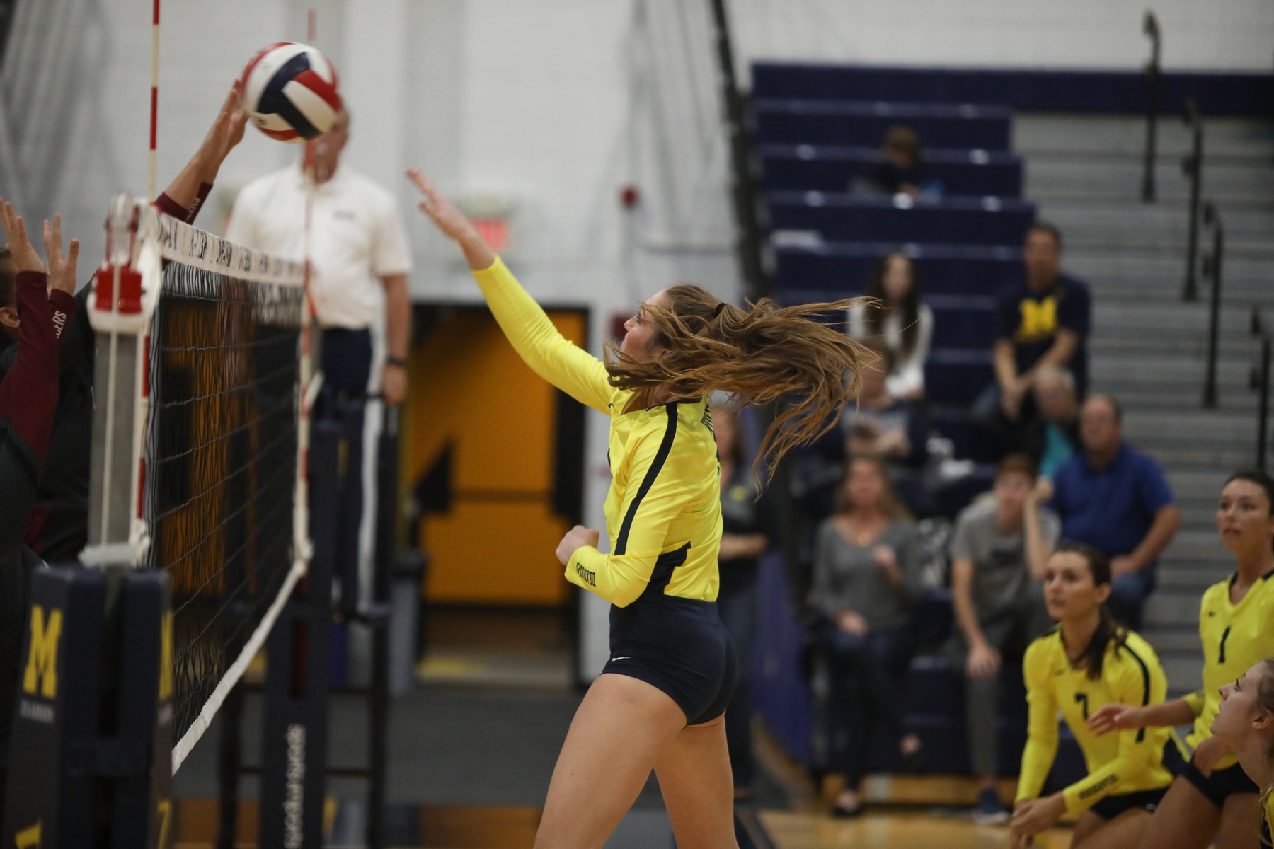 Madonna tops Wolverines in three sets