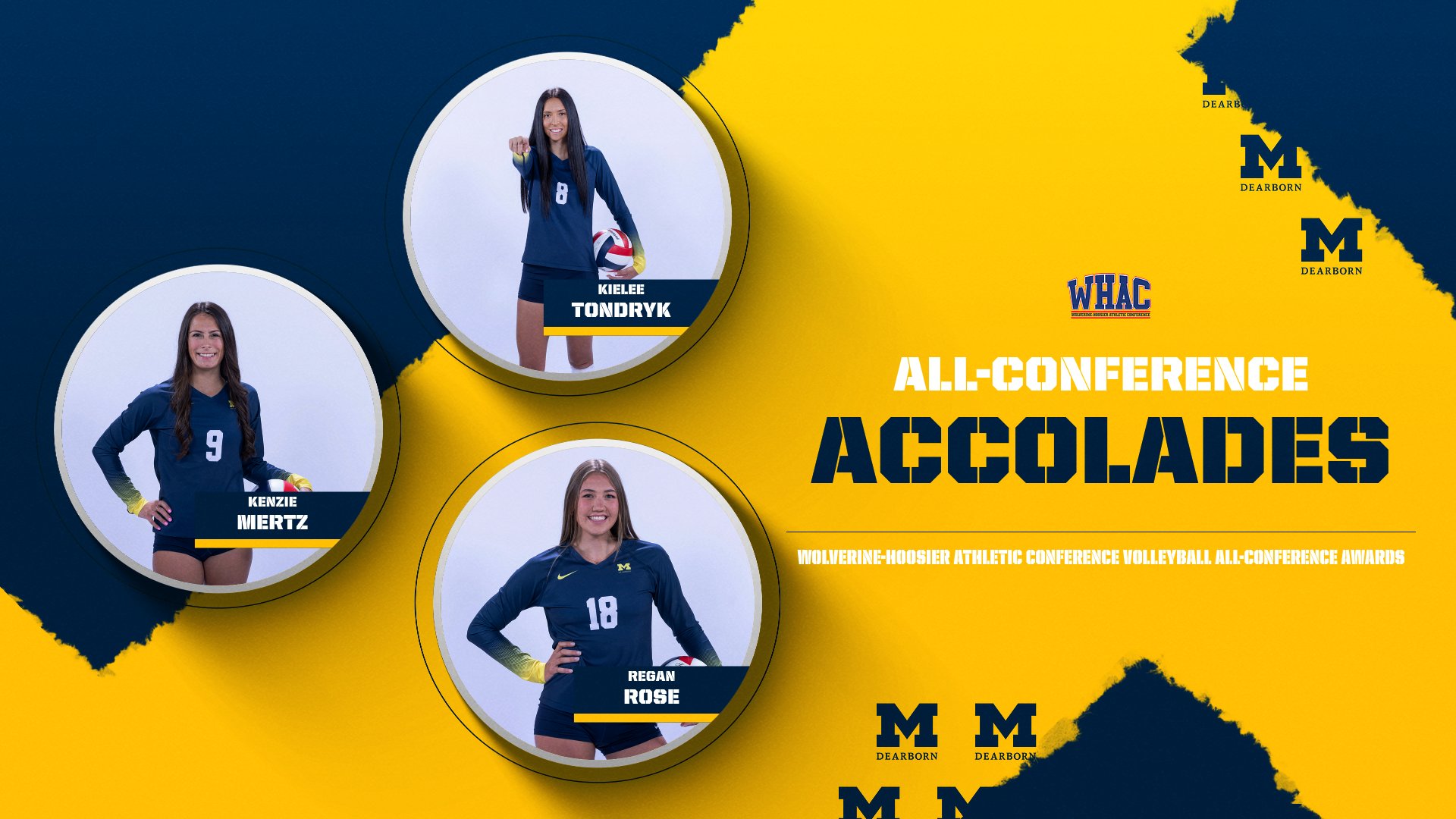 Three Wolverines Headline WHAC Volleyball Awards