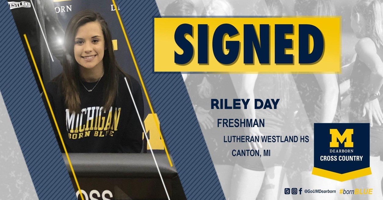 Women's Cross Country inks Riley Day from Lutheran Westland